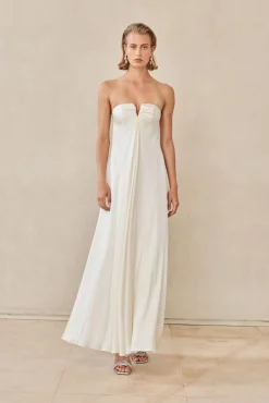 Cult Gaia Gowns>JANELLE GOWN - Off White