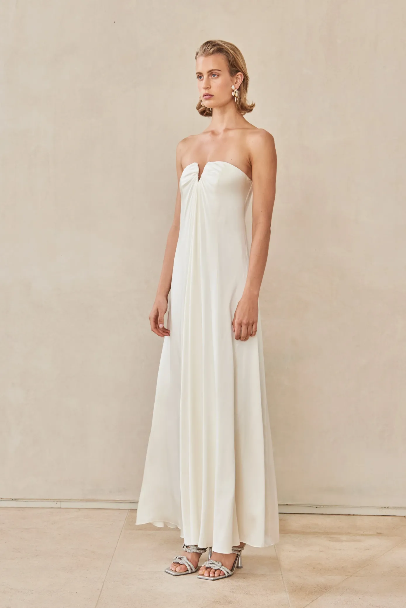 Cult Gaia Gowns>JANELLE GOWN - Off White