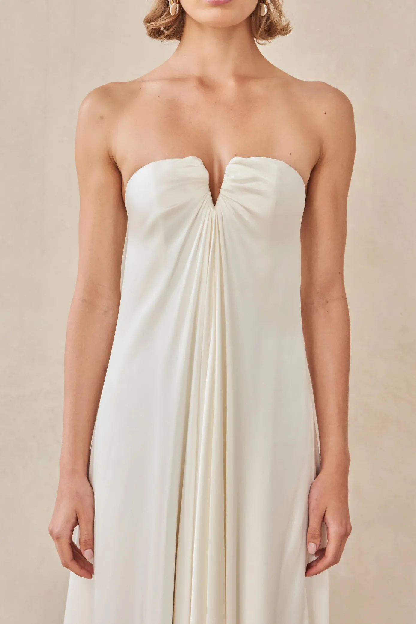 Cult Gaia Gowns>JANELLE GOWN - Off White