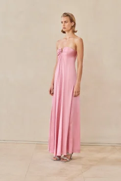 Cult Gaia Gowns>JANELLE GOWN - Shell Pink