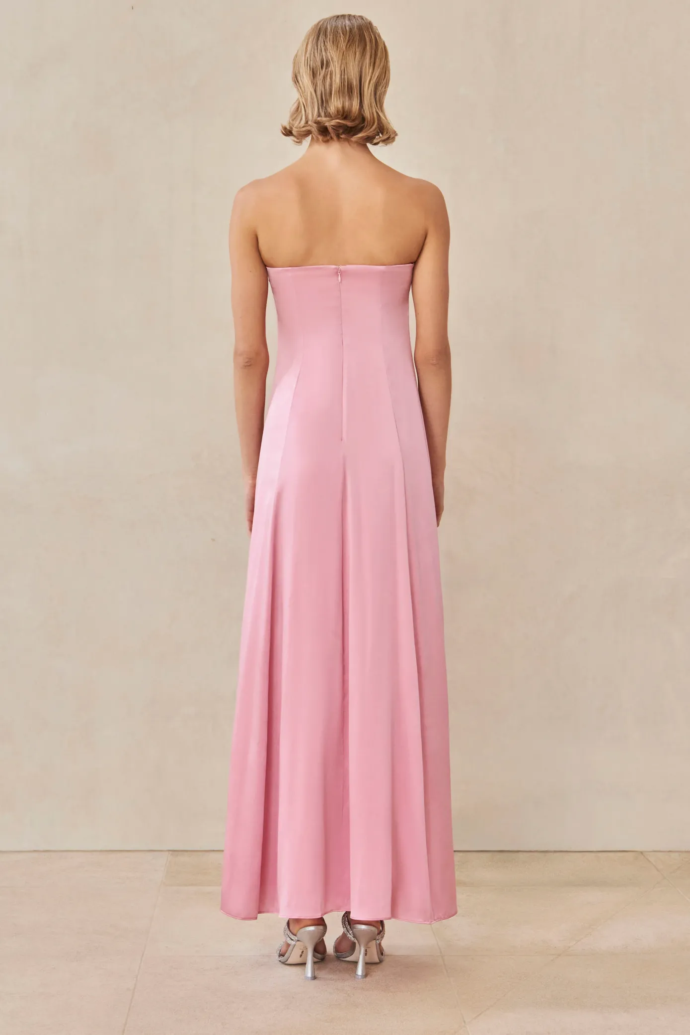 Cult Gaia Gowns>JANELLE GOWN - Shell Pink