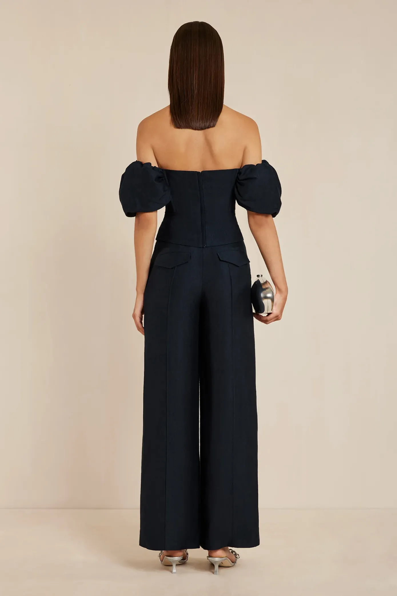 Cult Gaia Bottoms>JANINE PANT - Black