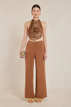 Cult Gaia Tops>JONNA TOP - Tavern