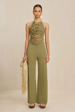 Cult Gaia Tops>JONNA TOP - Tea