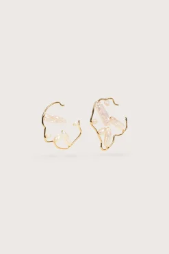 Cult Gaia Earrings|Jewelry>JUANA EARRING - Pearl