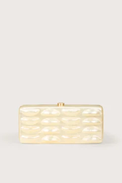 Cult Gaia Clutches>JULES CLUTCH - Ivory