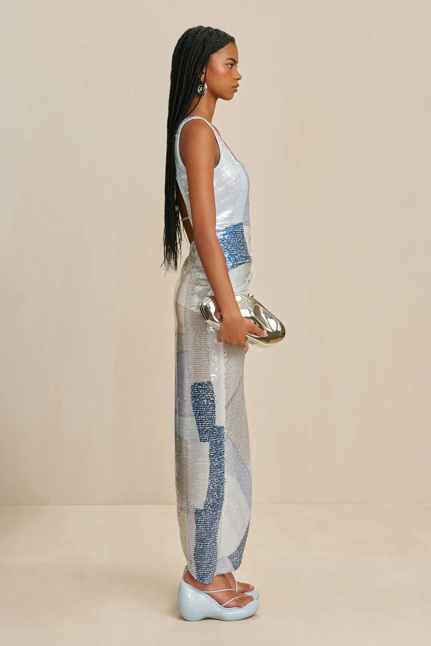 Cult Gaia Dresses>JUNIE DRESS - Blue Multi