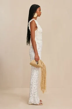 Cult Gaia Bottoms>KACI PANT - Off White