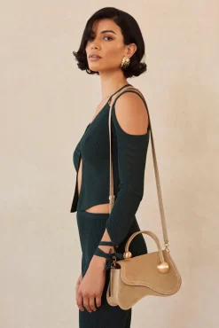 Cult Gaia Crossbody Bags>KAZIA CROSSBODY BAG - Sand Dollar
