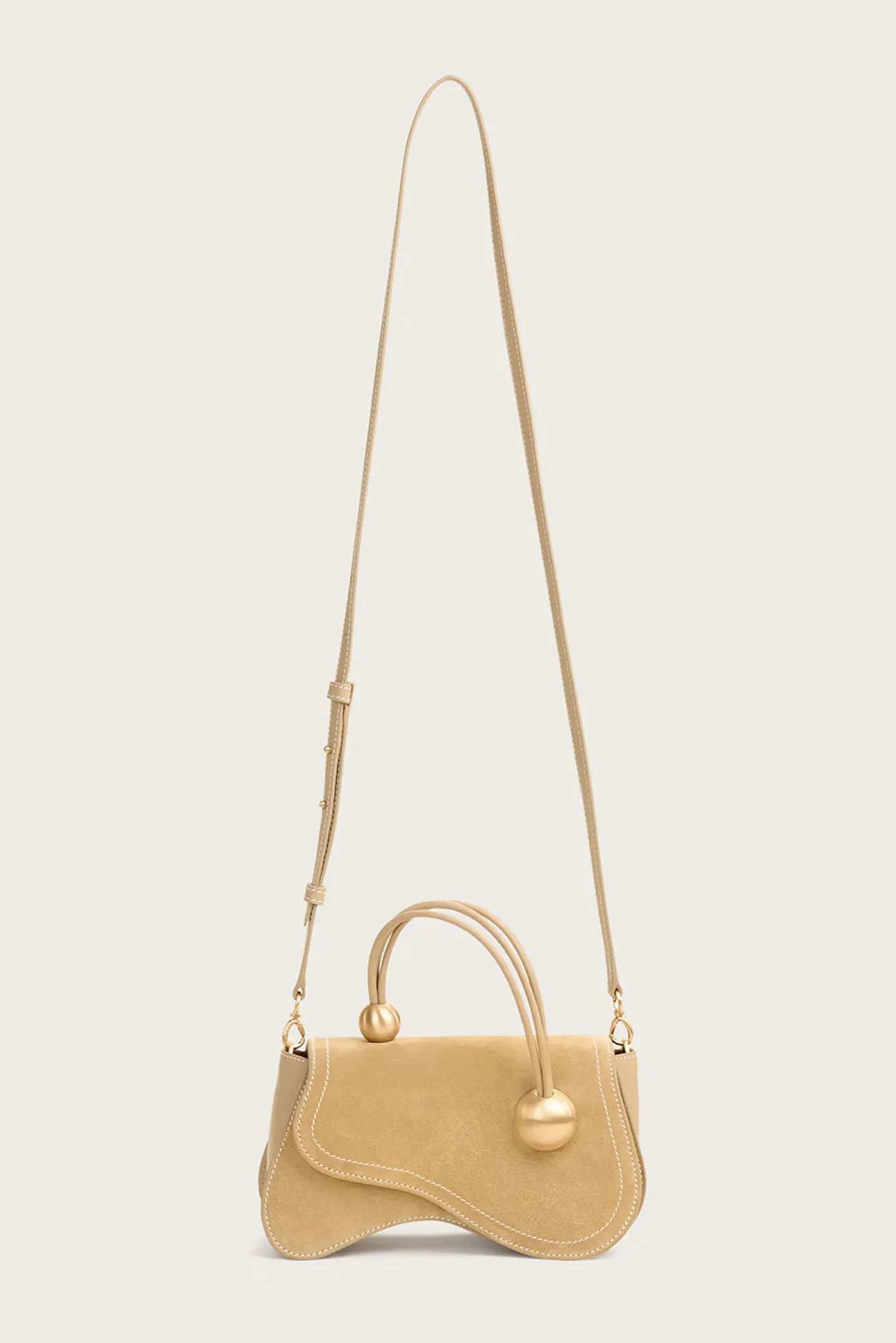 Cult Gaia Crossbody Bags>KAZIA CROSSBODY BAG - Sand Dollar