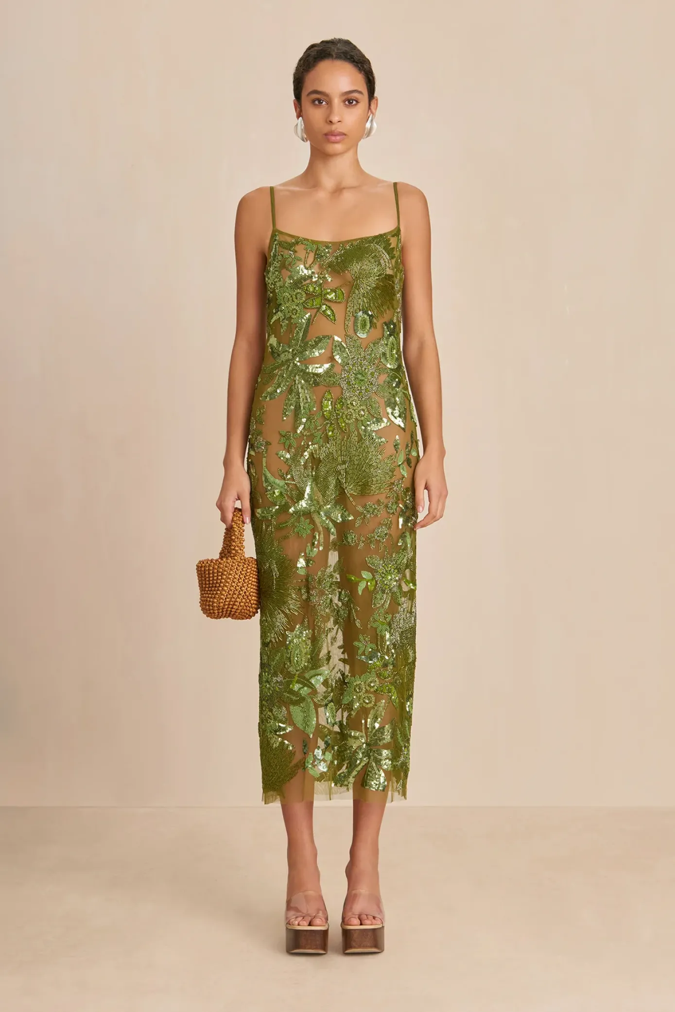Cult Gaia Gowns|Dresses>KENNEDY GOWN - Olea