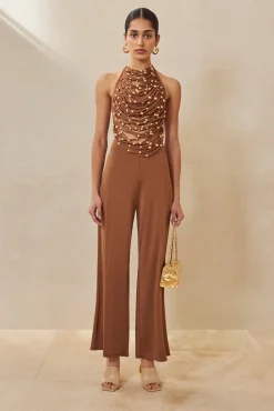 Cult Gaia Bottoms>KORA PANT - Tavern