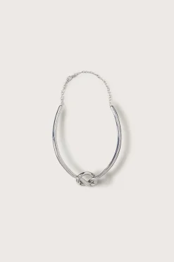 Cult Gaia Necklaces|Jewelry>LANA CHOKER - Shiny Silver