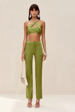 Cult Gaia Sets|Tops>LEONIL TOP - Olea