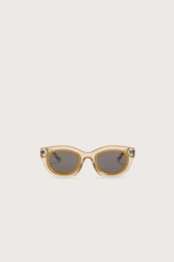 Cult Gaia Accessories|Sunglasses>LILI SUNGLASSES - Off White