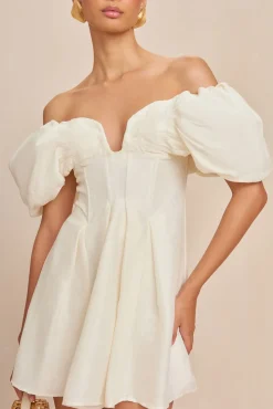Cult Gaia Dresses>LISSETT DRESS - Off White