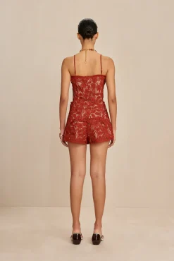 Cult Gaia Sets|Tops>LORELEI TOP - Sienna