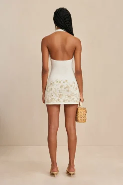 Cult Gaia Knits|Dresses>LUBA KNIT DRESS - Off White