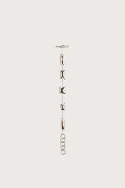 Cult Gaia Jewelry|Accessories>MALAYA ANKLET - Shiny Silver
