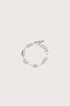 Cult Gaia Jewelry|Accessories>MALAYA ANKLET - Shiny Silver
