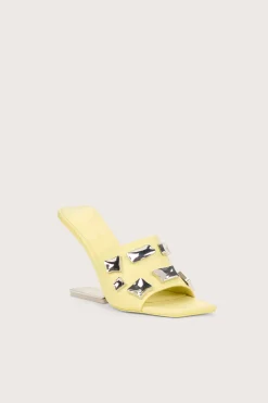 Cult Gaia Sandals|Shoes>MALAYA SANDAL - Lemon Sorbet