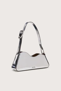 Cult Gaia Shoulder Bags>MALVI SHOULDER - Silver