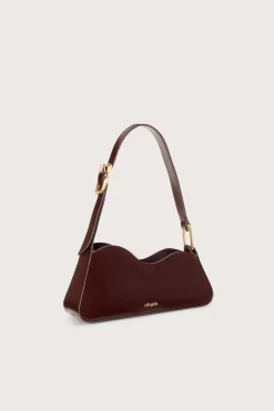Cult Gaia Shoulder Bags>MALVI SHOULDER BAG - Espresso