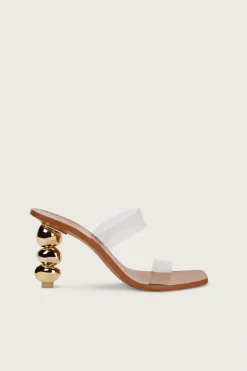 Cult Gaia Evening|Sandals>META SANDAL - Gold