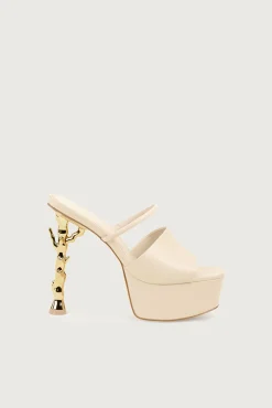 Cult Gaia Shoes|Sandals>MICA SANDAL - Off White