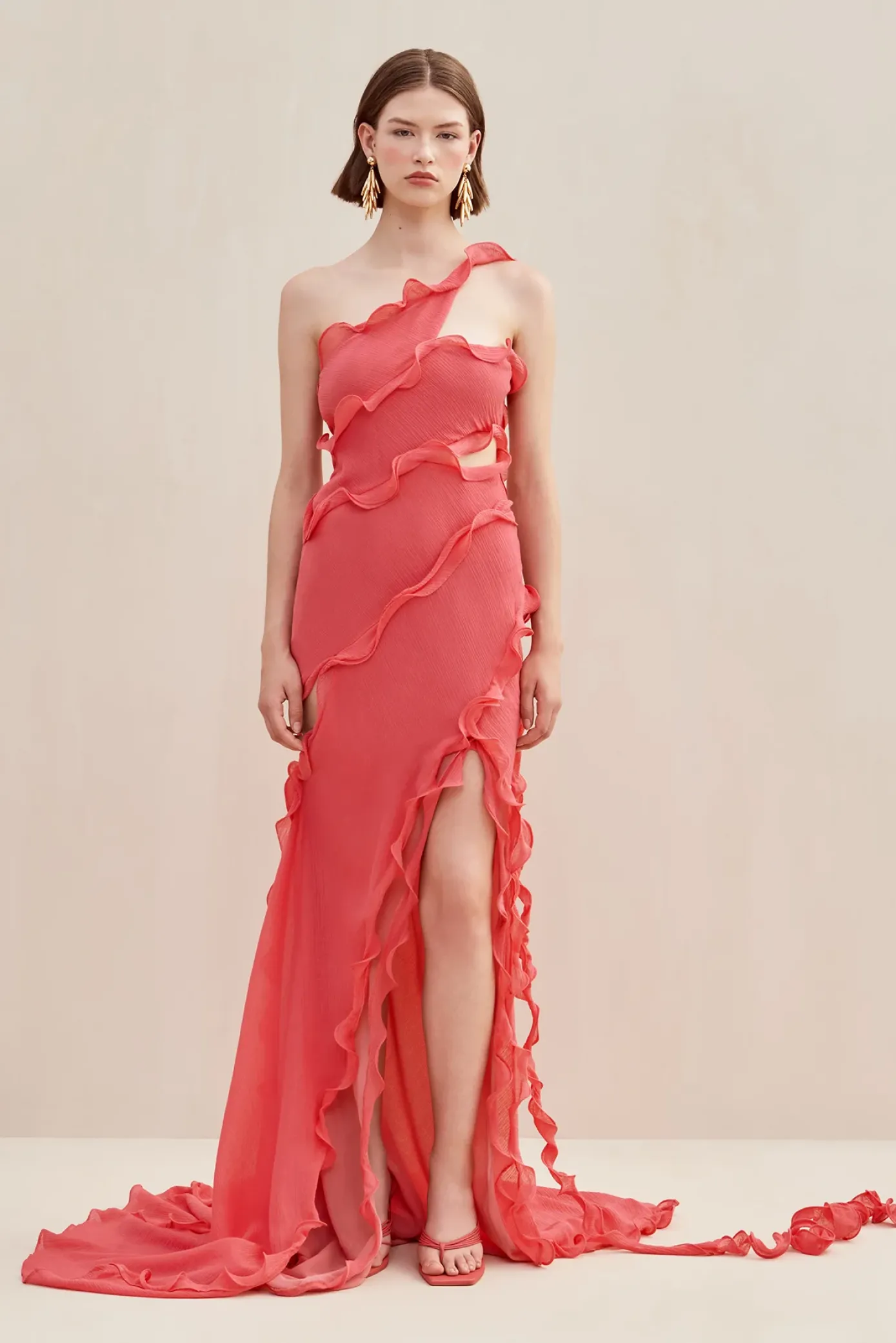 Cult Gaia Dresses|Gowns>MICOLA GOWN - Sunkiss