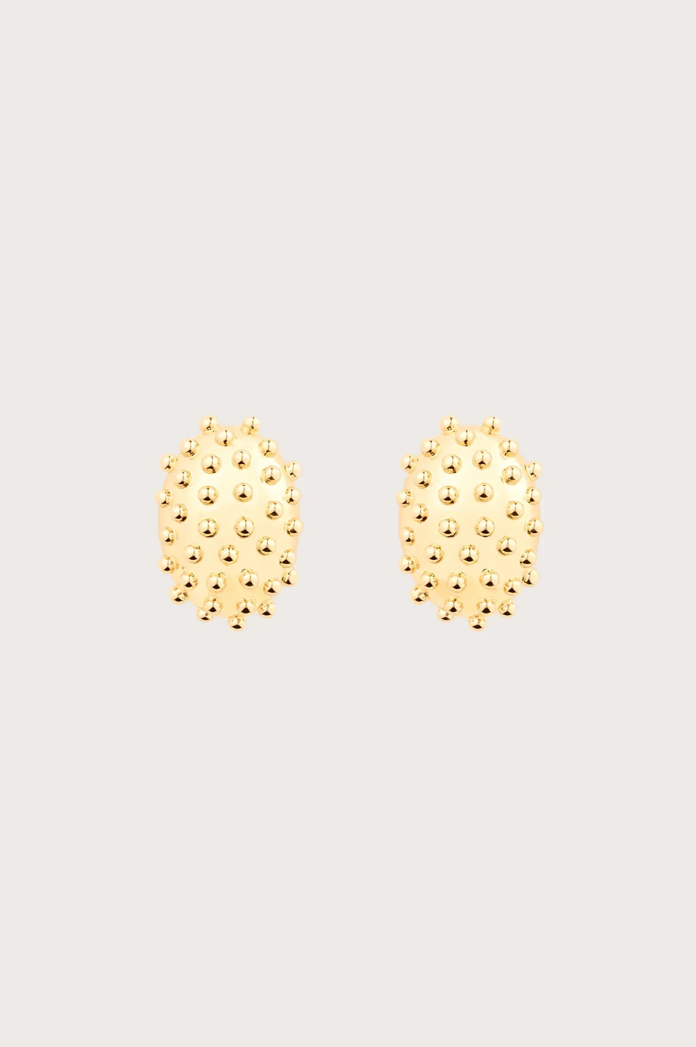 Cult Gaia Earrings|Jewelry>NAJIA EARRING - Shiny Brass