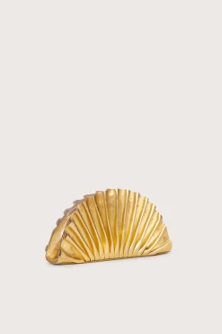 Cult Gaia Mini Bags|Clutches>NALA MINI CLUTCH - Gold