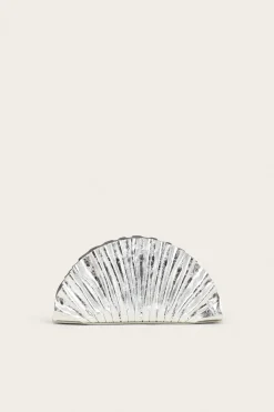Cult Gaia Mini Bags|Clutches>NALA MINI CLUTCH - Silver