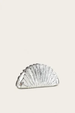 Cult Gaia Mini Bags|Clutches>NALA MINI CLUTCH - Silver
