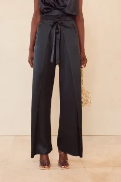 Cult Gaia Bottoms>NAOMI PANT - Black