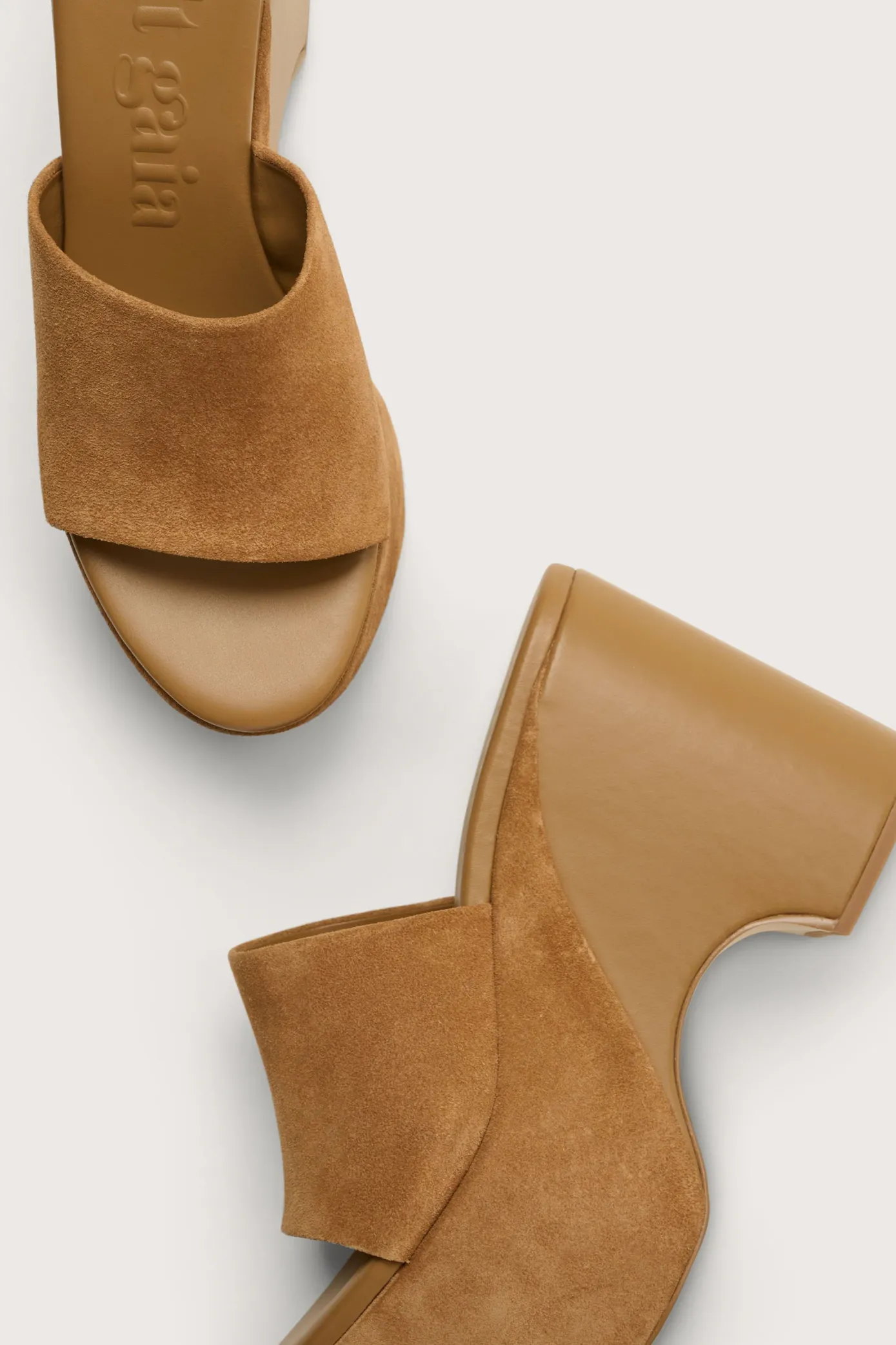 Cult Gaia Platforms|Shoes>NATASHA PLATFORM - CAMEL