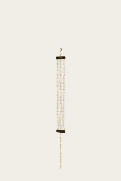 Cult Gaia Necklaces|Jewelry>NORA CHOKER - Pearl