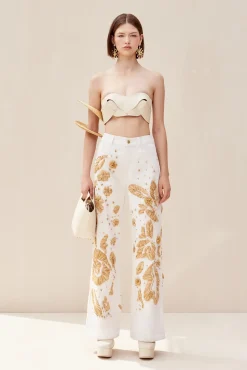 Cult Gaia Tops>OLIA TOP - Off White