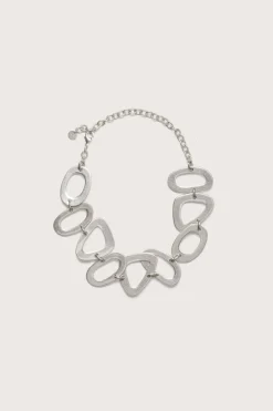 Cult Gaia Necklaces|Jewelry>PALOMA CHOKER - Antique Silver