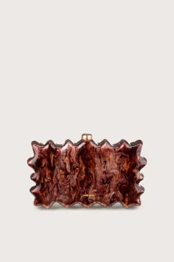 Cult Gaia Clutches>PALOMA CLUTCH - Bronze