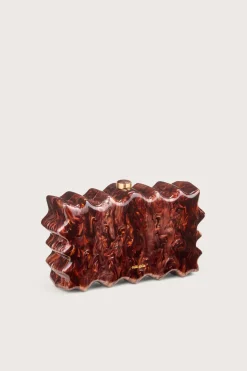Cult Gaia Clutches>PALOMA CLUTCH - Bronze