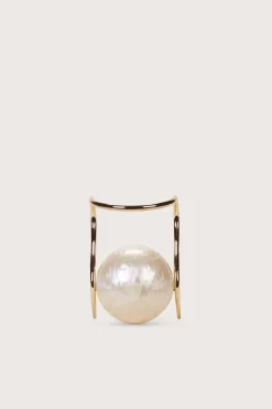 Cult Gaia Clutches>PEARL BAG - Ivory