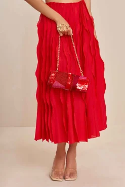 Cult Gaia Shoulder Bags|Mini Bags>PIPER BAG - Lollipop Mosaic