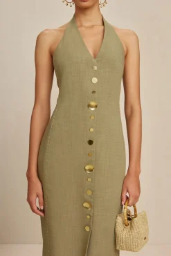 Cult Gaia Dresses>POE DRESS - Tea
