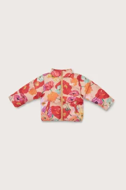 Cult Gaia Kids>POLINA KIDS PUFFER - PAINTED FLORAL