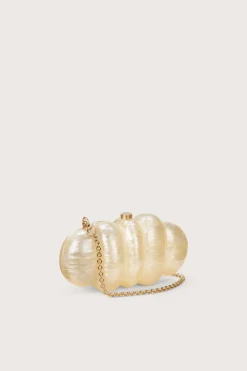Cult Gaia Clutches>PUFFER CLUTCH - Ivory