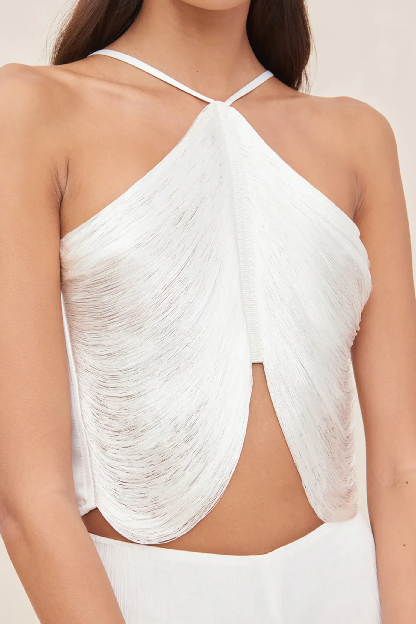 Cult Gaia Tops>QUELLA TOP - Off White