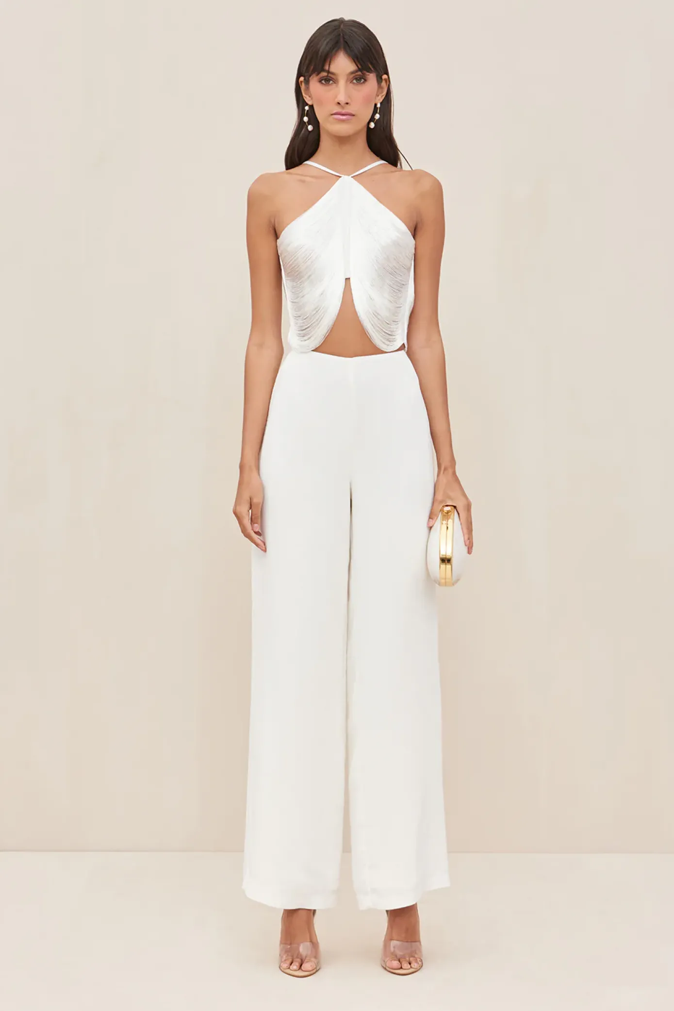 Cult Gaia Tops>QUELLA TOP - Off White