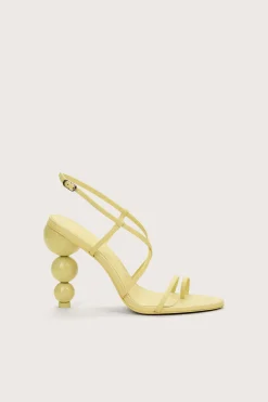 Cult Gaia Sandals|Shoes>ROBYN SANDAL - Lemon Sorbet