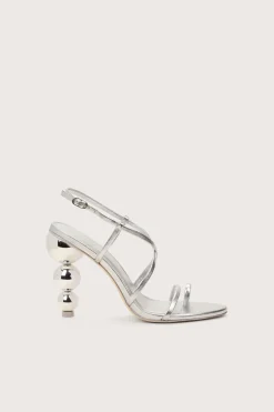 Cult Gaia Evening|Sandals>ROBYN SANDAL - Silver